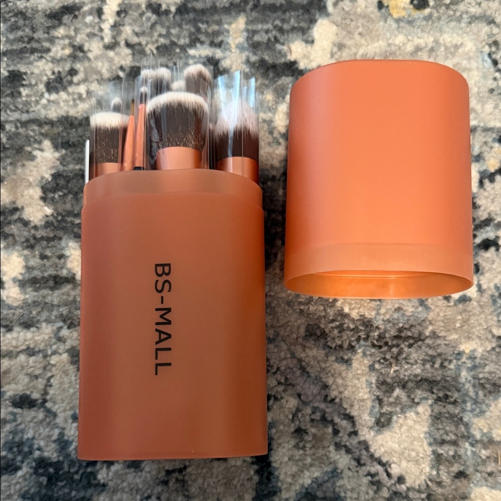 Makeup Brush Set - Brown
